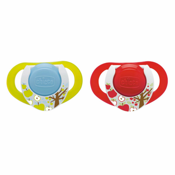 Chicco Physio Classic baby pacifier Силиконовый Разноцветный