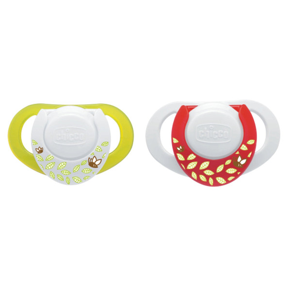 Chicco Physio Classic baby pacifier Latex Mehrfarben