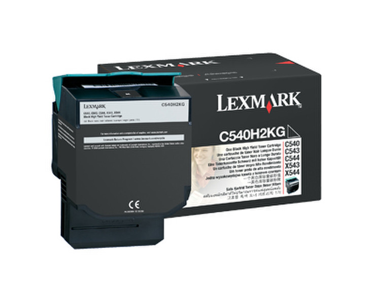 Lexmark C540H2KG Cartridge 2500pages Black laser toner & cartridge