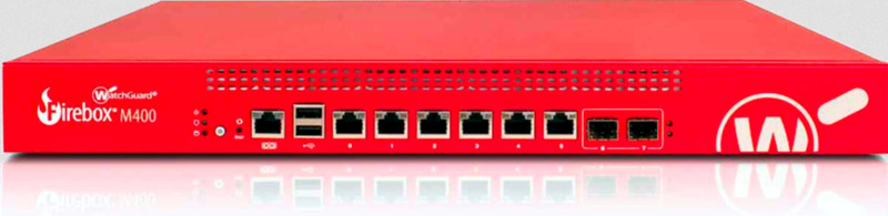 WatchGuard Firebox M400 1U 8000Мбит/с аппаратный брандмауэр