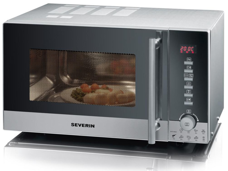 Severin MW 9722 Countertop 20L 800W Silver microwave