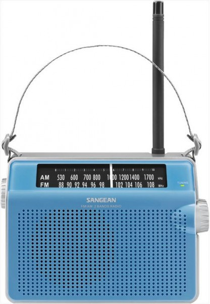 Sangean PR-D6 Tragbar Analog Blau Radio
