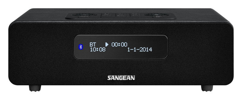 Sangean DDR-36 Персональный Цифровой Черный радиоприемник