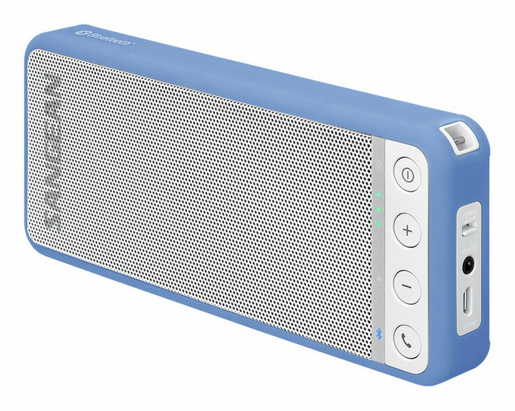 Sangean BluTab BTS-101 Stereo portable speaker 3Вт Синий, Белый