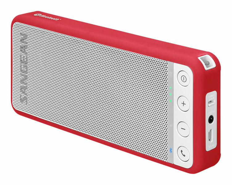 Sangean BluTab BTS-101 Stereo portable speaker 3Вт Красный, Белый