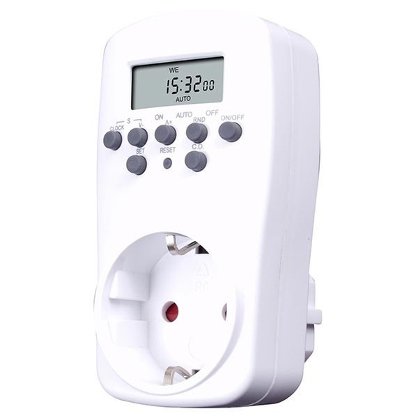 Alecto DTS-814 Daily timer Grey,White