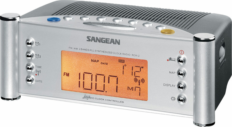 Sangean RCR-2 Персональный Cеребряный радиоприемник