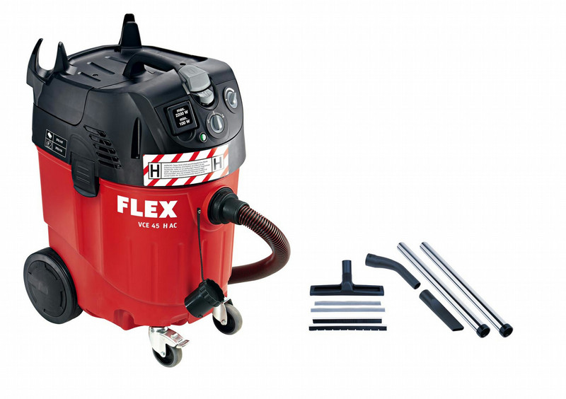 Flex VCE 45 H AC Drum vacuum 1150W Black,Red