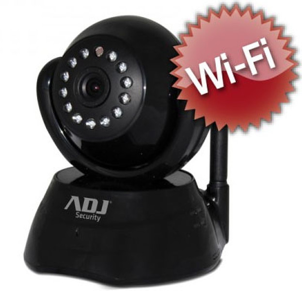 Adj 700-00045 IP security camera Для помещений Черный камера видеонаблюдения