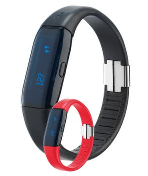 Trisa Electronics 1882.0100 Wireless Wristband activity tracker Black,Red activity tracker