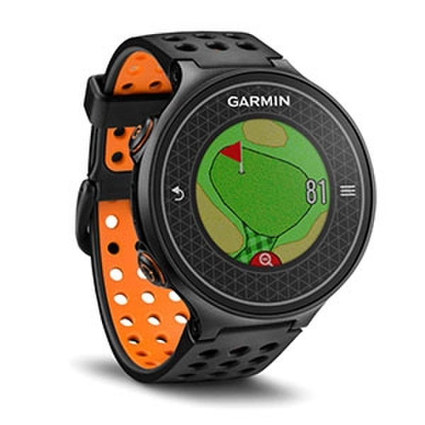 Garmin Approach S6 Фиксированный Сенсорный экран 46.6г Черный, Оранжевый навигатор