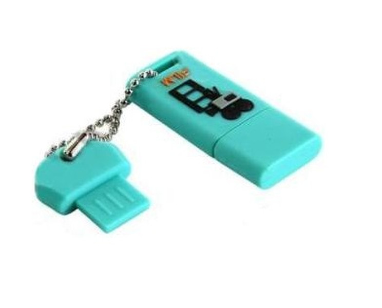 Iconik Для фильмов 64GB 64ГБ USB 2.0 Синий USB флеш накопитель