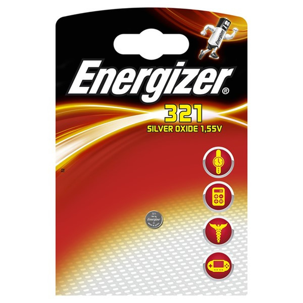 Energizer 635710 Серебряно-цинковый 1.55В батарейки