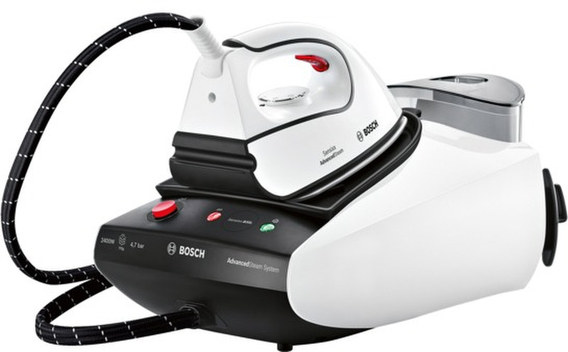 Bosch TDS3511GB 800W 1.4L Palladium soleplate Black,White steam ironing station