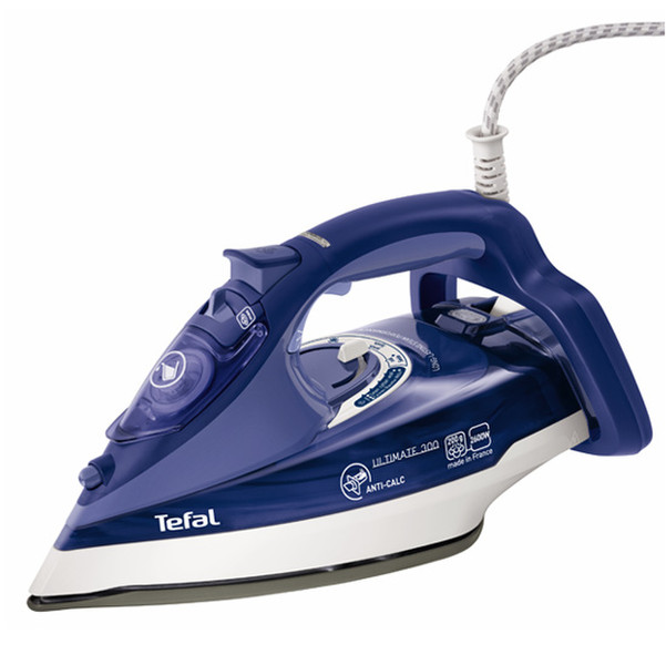 Tefal FV9630 Trocken- & Dampfbügeleisen Ultragleitende Bügelsohle 2600W Blau