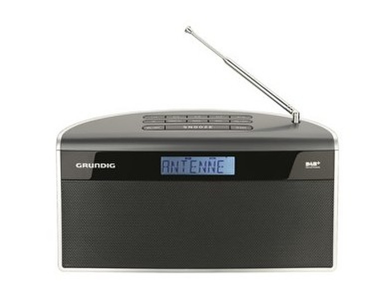 Grundig Music 85 DAB+ Портативный Аналоговый Черный радиоприемник