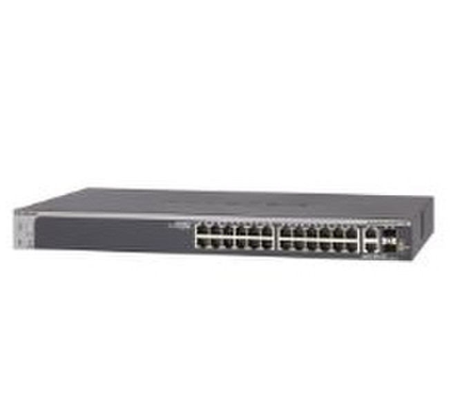 Netgear S3300-28X L2/L3 10G Ethernet (100/1000/10000) Черный