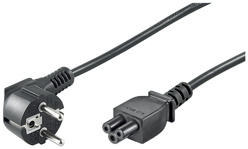 1aTTack 7680048 1.8m CEE7/7 Schuko Black power cable