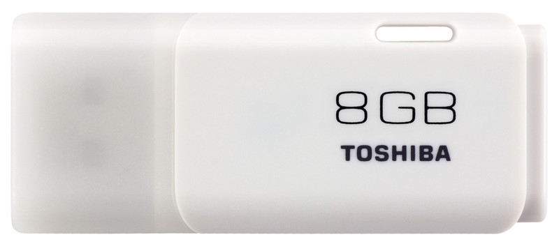 Toshiba TransMemory 8GB USB 2.0 White USB flash drive