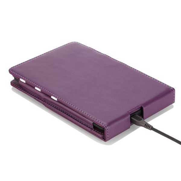 MoKo PW-VERTICAL-140 6Zoll Flip Violett E-Book-Reader-Schutzhülle