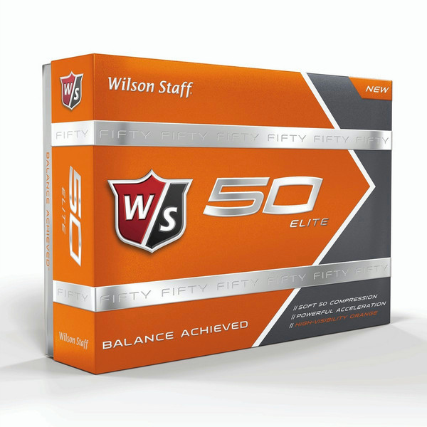 Wilson Sporting Goods Co. WGWP25800 12шт Оранжевый мяч для гольфа