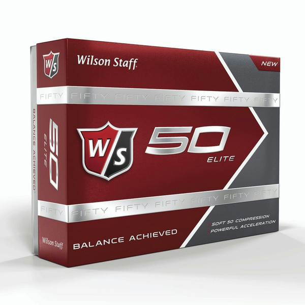 Wilson Sporting Goods Co. WGWP17002 12Stück(e) Weiß Golfball