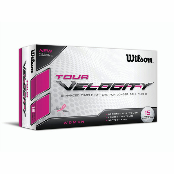 Wilson Sporting Goods Co. WGWR60200 15шт Белый мяч для гольфа