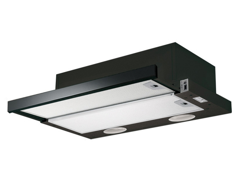 Faber Flexa Glass BK A60 Semi built-in (pull out) 300m³/h Black