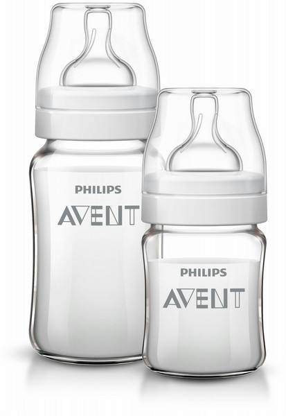 Philips AVENT SCF647/57 Glass Transparent,White feeding bottle