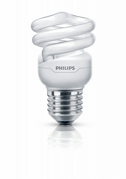 Philips Economy 8718291698166 8Вт E27 A Теплый белый люминисцентная лампа energy-saving lamp