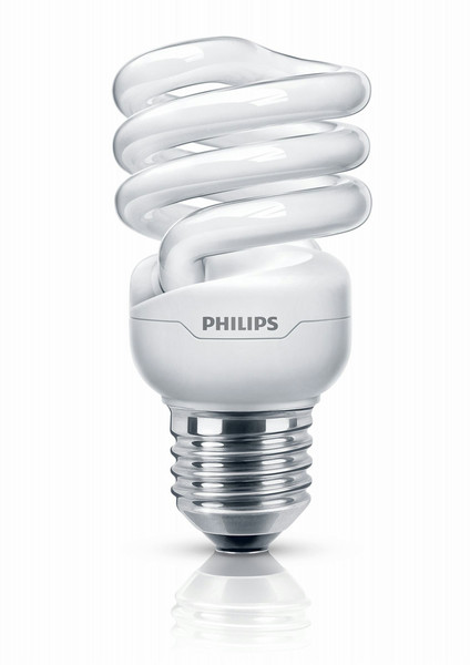 Philips Economy 8710163406145 12Вт E27 A Холодный дневной свет люминисцентная лампа energy-saving lamp