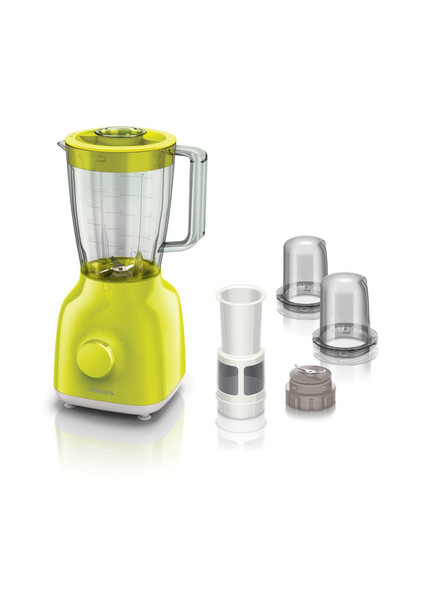 Philips Daily Collection HR2104/43 Стационарный 1.5л 400Вт Лайм, Желтый блендер