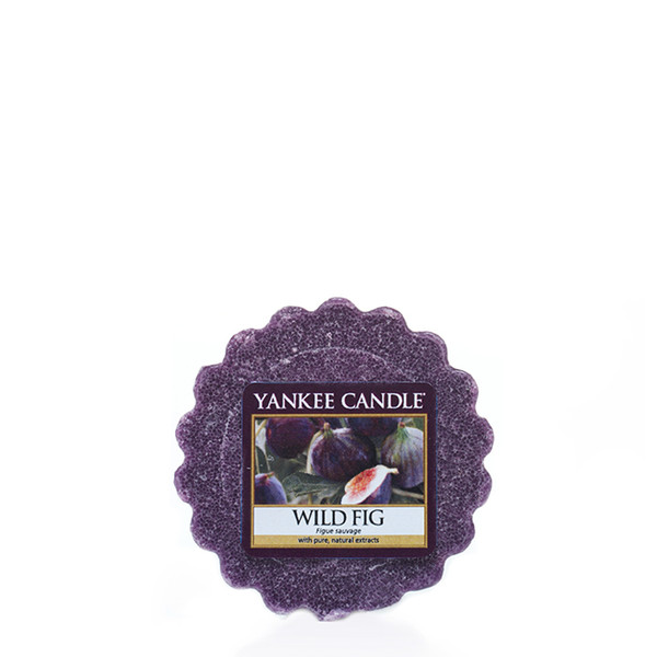 Yankee Candle Wild Fig Круглый Фиолетовый 1шт восковая свеча