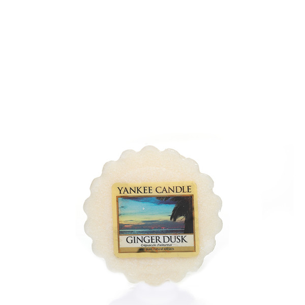 Yankee Candle Ginger Dusk Round White 1pc(s) wax candle