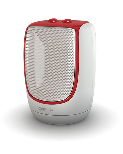 Olimpia Splendid RADICAL smart Пол, Стол 1800Вт Красный, Белый Радиатор/вентилятор
