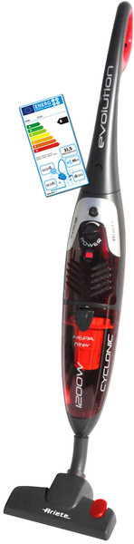 Ariete 2772/2 Bagless 1L 800W Red stick vacuum/electric broom