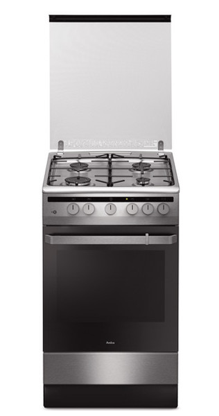 Amica 58GG5.43HZpMsNQ(Xx) Freestanding Gas hob Stainless steel