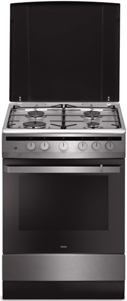 Amica 618GG4.43HZpMsQ(Xx) Freistehend Gas hob Edelstahl