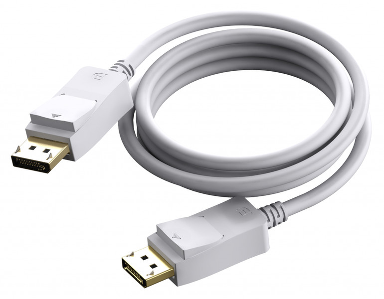 Vision TC 1MDP 1m DisplayPort DisplayPort White DisplayPort cable
