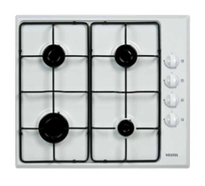 Vestel AOW-6004 built-in Gas White hob