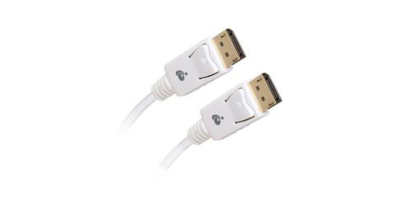 iogear G2LDPDP02 1.8m DisplayPort DisplayPort Weiß DisplayPort-Kabel