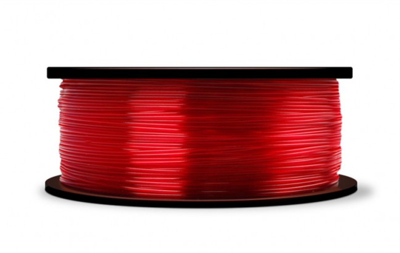 MakerBot - 1 - translucent red - PLA filament