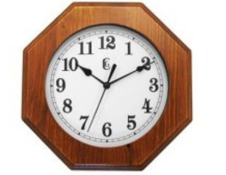 Geneva Clock Company 09152G Quartz wall clock Holz Wanduhr