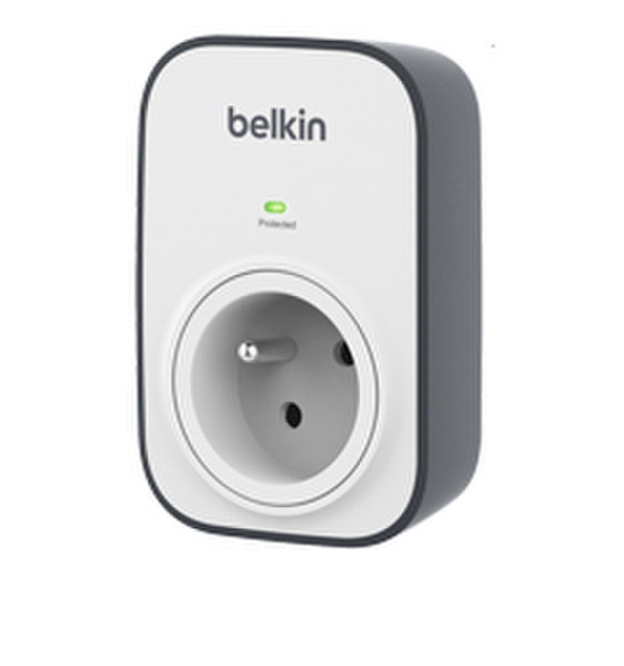 Belkin BSV102ca 1розетка(и) Черный, Белый сетевой фильтр