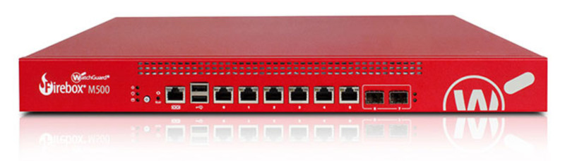 WatchGuard Firebox M500 1U 8000Mbit/s hardware firewall