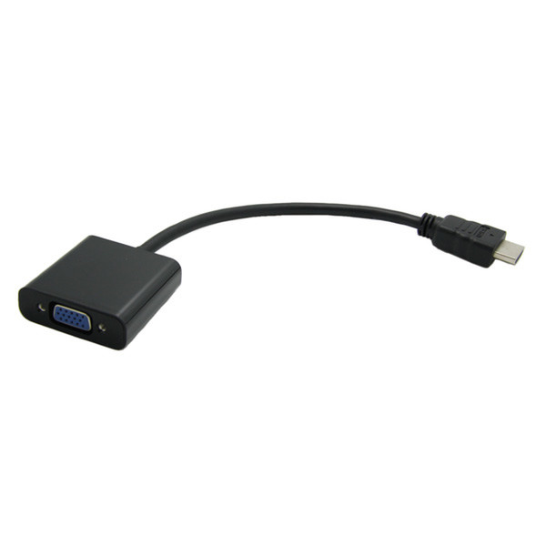 ITB RO12.99.3114 0.15m HDMI VGA (D-Sub) Schwarz Videokabel-Adapter