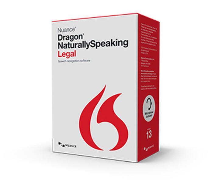 Nuance Dragon NaturallySpeaking 13 Legal, DE