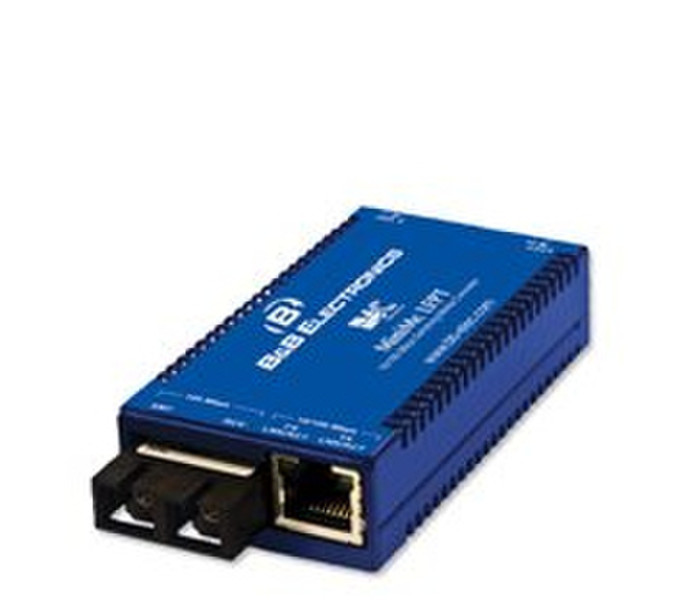 B&B Electronics 855-11622 100Mbit/s Multi-mode Blue network media converter