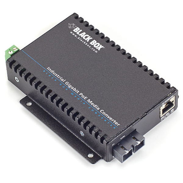 Black Box LGC5301A 1000Мбит/с 550нм Multi-mode Черный сетевой медиа конвертор