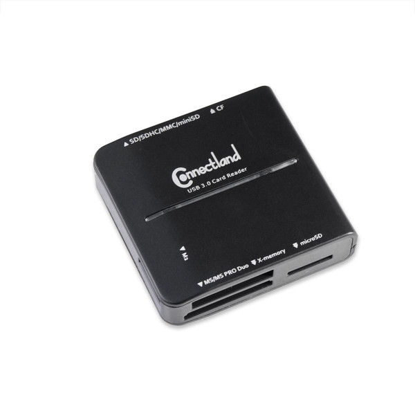SYBA CL-CRD20128 USB 3.0 Черный устройство для чтения карт флэш-памяти